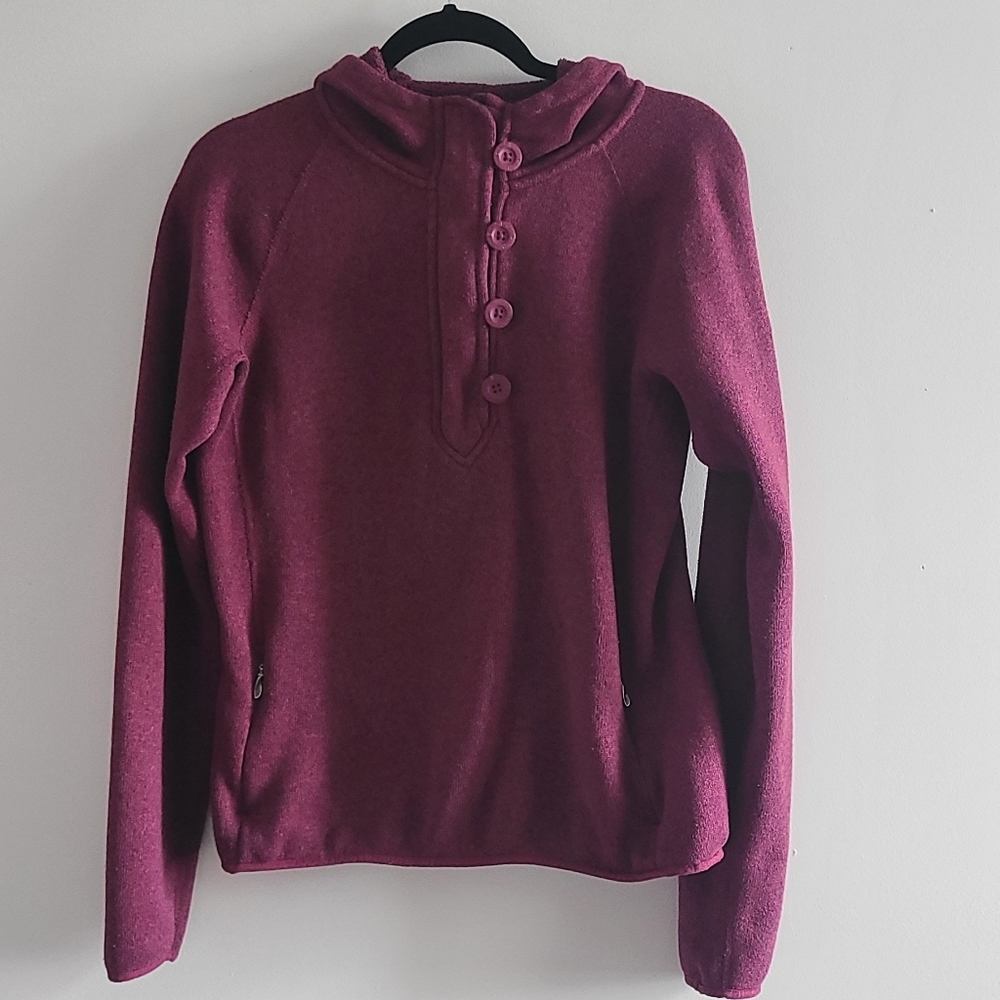 The North Face Button Up Hoodie Jacket Size Large